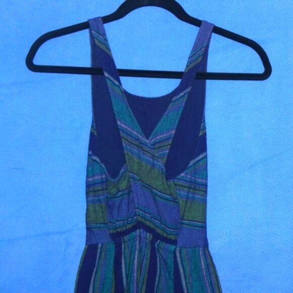 Roxy Multi-Color Striped Mini Dress S - Picture 4 of 4